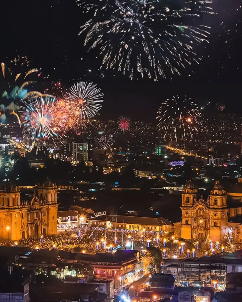 Año nuevo en cusco: Despide el 2024