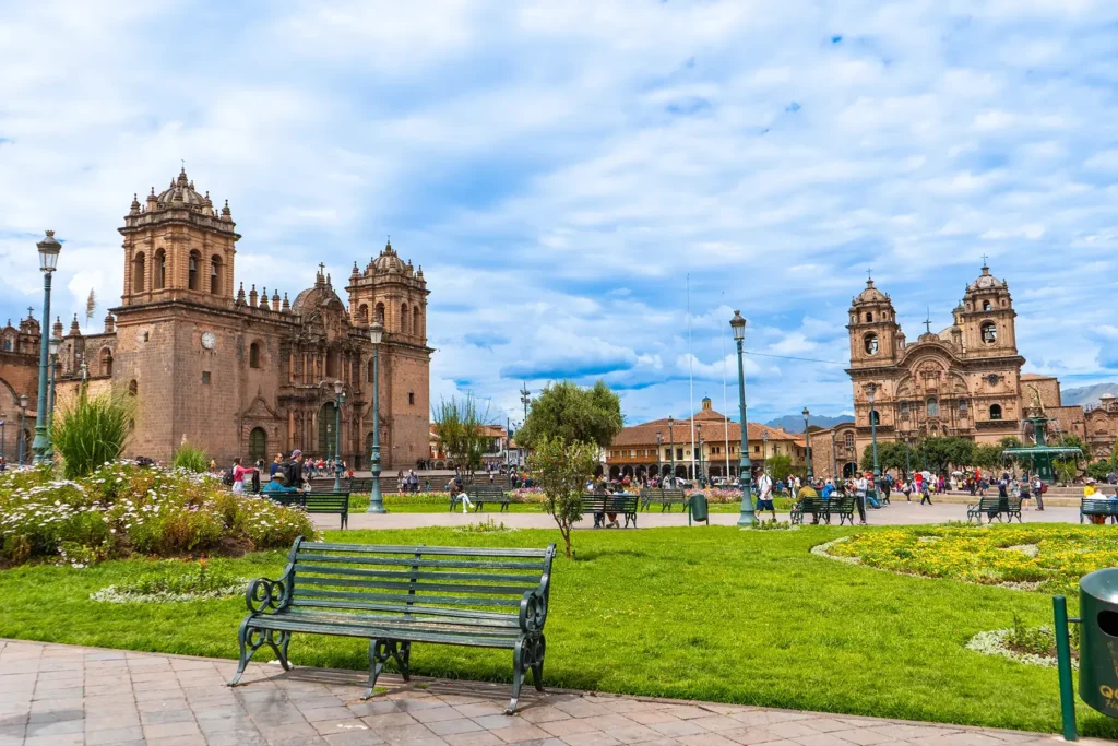 Plaza de armas en la actualidad