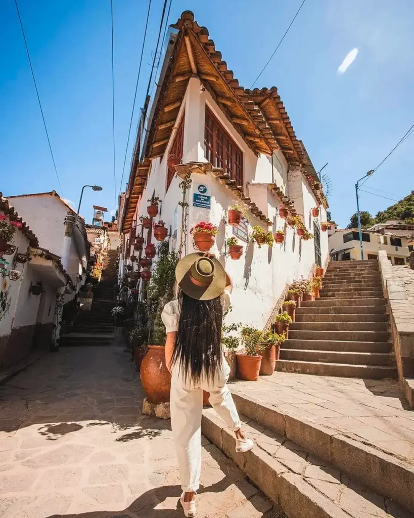 Siete Calles de Cusco con el número 7