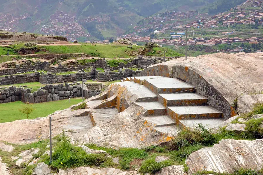 Trono del Inca en Sacsayhuamán